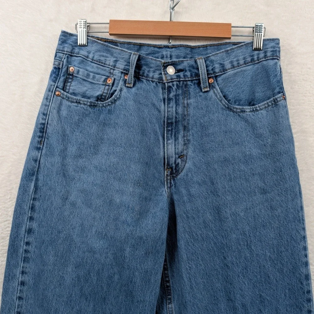 Levi's 578 Jeans Mens 34x29 Blue Baggy Loose Fit Skate Streetwear Grunge Red Tab